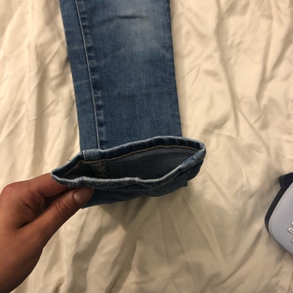 AG-ED Denim light blue skinny ankle denim jeans size 25 - Picture 7 of 9